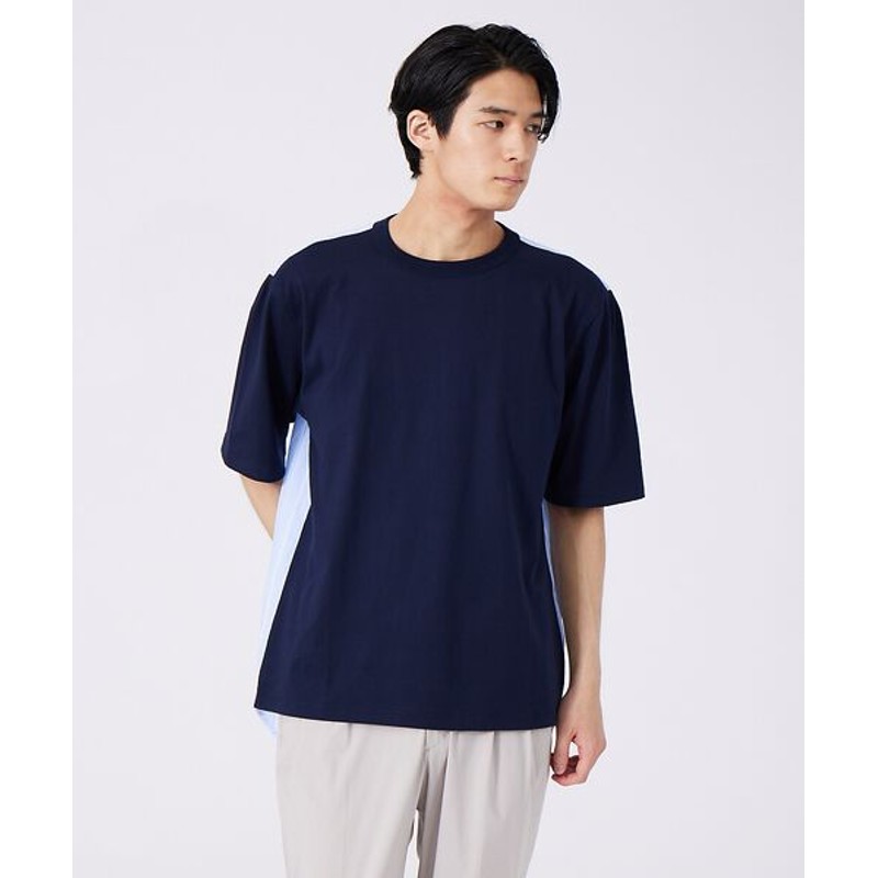 アバハウス Tシャツ ネイビー - トップス