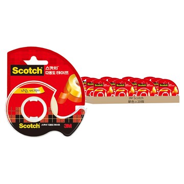 3M Scotch 多用途膠帶座 12mm x 30m #523  20個  單色