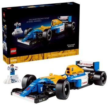 ||高雄 宅媽|樂高 積木|| LEGO“10353 威廉斯車隊 FW14B ＆ 奈傑爾·曼塞爾(跑車模型)"