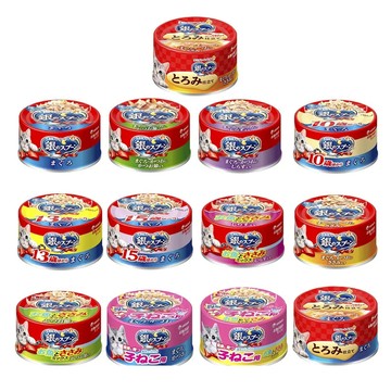 銀湯匙 【48入組】日本Unicharm pet-貓罐頭系列 70g