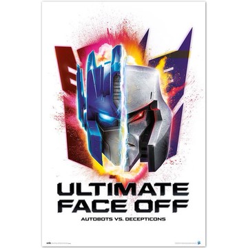 【變形金剛】狂派 VS. 博派 Face Off 進口海報
