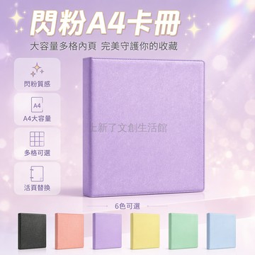 桃園出貨✨ A4 卡冊內頁 雷射票根 愛豆專輯小卡 雜誌切頁 收納冊 大容量活頁相簿本