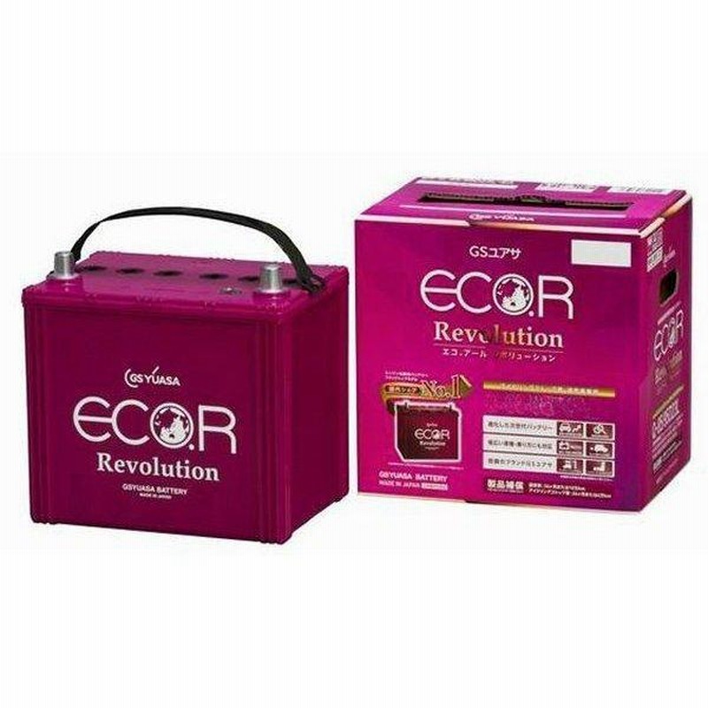 GSユアサ ECOR Revolution Q-85/95D23L バッテリー