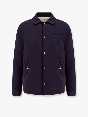 Microfiber water repellent jacket - BRUNELLO CUCINELLI - gender_Man
