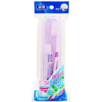 刷樂旅行組牙膏+牙刷