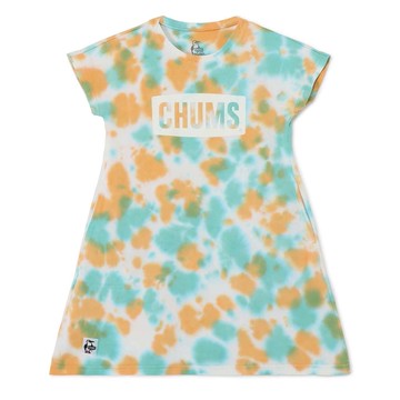 CHUMS 中大童 Kids CHUMS Logo Dress短袖洋裝 CH211284Z358