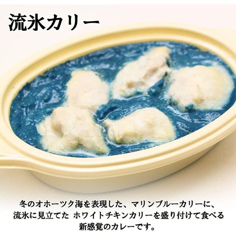 カレー レトルトカレー クリシュナ オホーツク流氷カリー 5箱セット 220gパック 北国からの贈り物