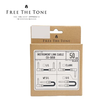 FREE THE TONE CU-5050 S/L 50cm 高級短導線 日本製【敦煌樂器】