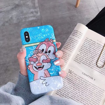 美琪 軟殼女款可愛松鼠手機殼蘋果適用