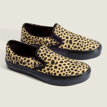 Classic Slip-On 豹紋/黑色滑板鞋