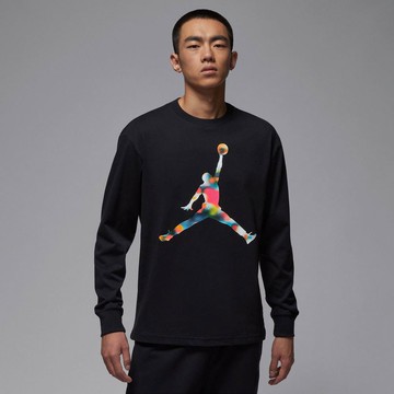 NIKE AS M J FLT MTNSIDE GFX LS CREW 男長袖 黑-IM6512010