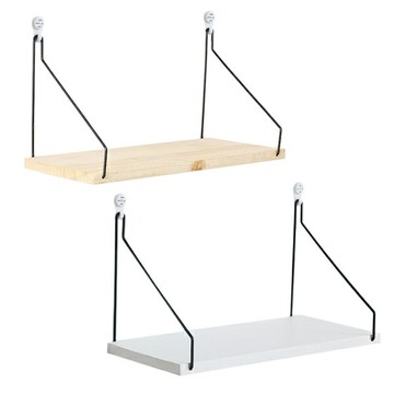 一字隔板置物架 牆面壁掛收納架 簡約木質居家裝飾架 贈品禮品