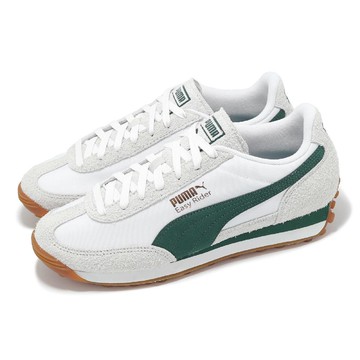 休閒鞋 Easy Rider Nylon 男鞋 女鞋 白 綠 復古 膠底 麂皮 尼龍 39966101