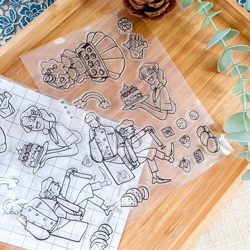 664 職人甜點 Desserts / 果凍印章