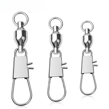 【TTFF】八字環連接器軸承轉環+B型別針快速轉環海竿大物連接器漁具配件現貨批發