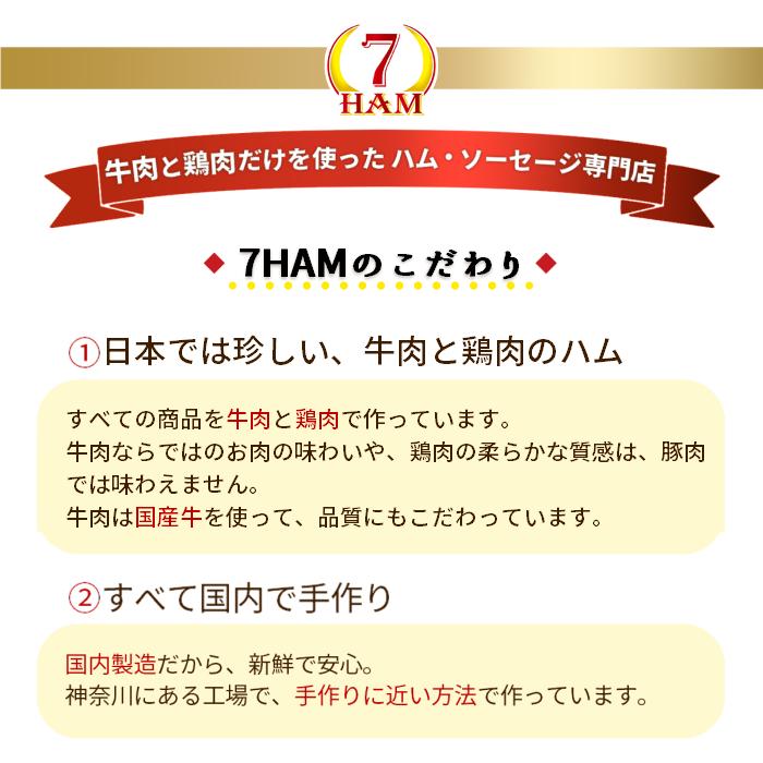 ギフト にもぴったり 牛肉 と 鶏肉 の お肉感 たっぷり ロイヤルミックス ハム 200g