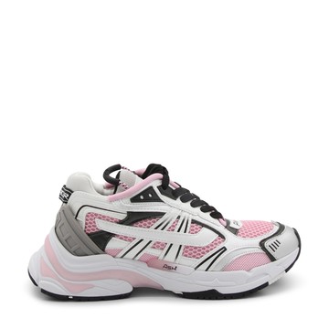Ash - Pink Bubble Gum White And Grey Race Sneakers