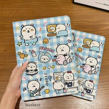 【瑞星】✨多藝自嘲熊ipad平板保護套iPad Pro新款MINI6殼air5女11寸卡通新款防摔