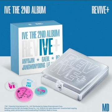 ⭐韓國代購正版⭐【國現】首批IVE正規2輯REVIVE芙md版本全新未拆官方正品有記錄韓國