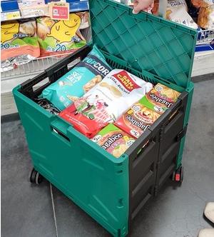 購物車折疊購物車輕便家用快遞推車靜音萬向輪拉桿車爬樓梯買菜車小拉車 雙11全館免運