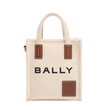 BALLY Akelei XS 小款 帆布 手提包 肩背包 斜背包 托特包 米色