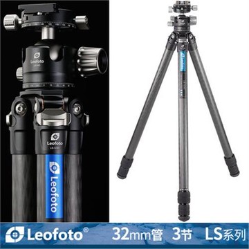 徠圖Leofoto LS-323C+LH-40R無中軸攝影攝像碳纖維單反微單三腳架