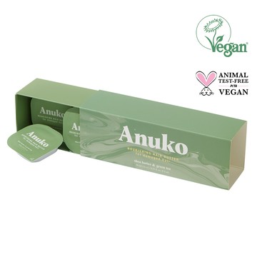Anuko Nourishing Hair Butter For Damaged Hair Treatment #Shea Butter & Green Tea 10ml*9ea