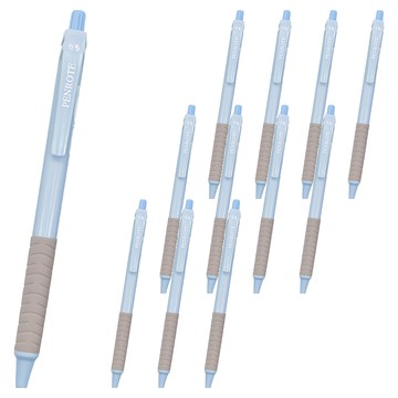 PENROTE 筆樂 中油筆 3179 藍色  12支