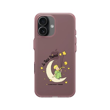 iPhone 17 Clear (相機按鈕) 晶醺玫 - Le Petit Prince 小王子 - 小王子 - 月亮上許願