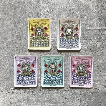 防疫好物 疫病退散 阿瑪比埃籽 アマビエ 貼紙