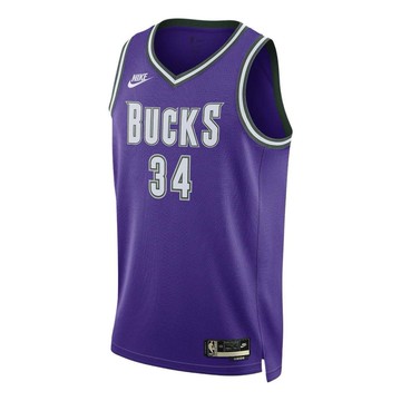 Nike Dri-FIT NBA Milwaukee Bucks Hardwood Classic 22/23 Swingman Basketball Jersey 'Giannis Antetokounmpo'