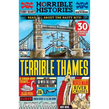 Terrible Thames (newspaper edition)(Horrible Histories)/Terry Deary【禮筑外文書店】