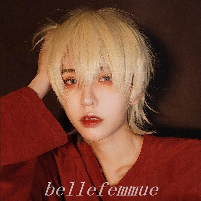 ウィッグフルウィッグショートウィッグショートヘア短髪かつら自然前髪ありコスプレ男装おしゃれかっこいい可愛い 通販 Lineポイント最大0 5 Get Lineショッピング