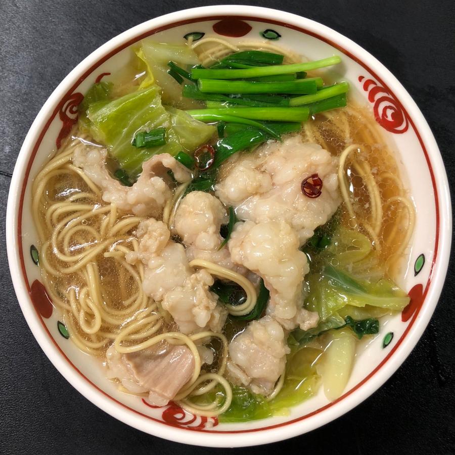 もつラーメンセット(２人前)