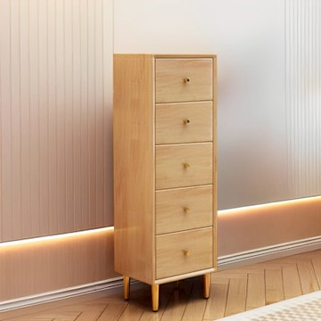 Happylife 實木縫隙五斗櫃 Y11963