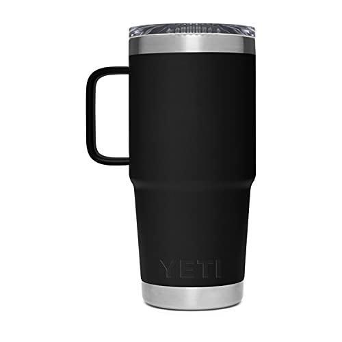 YETI Rambler oz Travel Mug, Stainless Steel, Vacuum Insulated with Stron