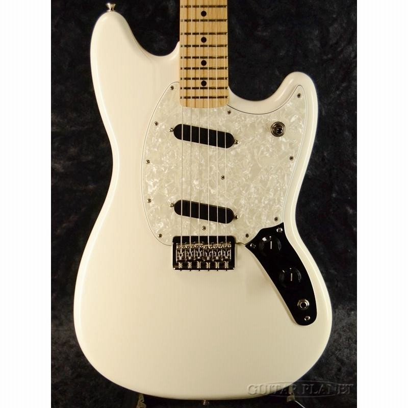つるたま　Fender Mustang エレキギター ホワイト Fender Made in Japan Traditional 60s Mustang Olympic White