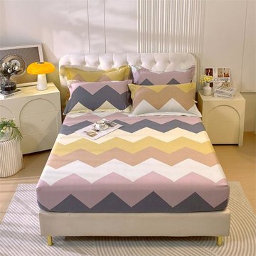 新品純棉磨毛加厚床單床笠全棉活性臺灣床包席夢思防滑保護套