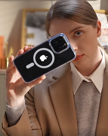 【iPhone 13/14 /15】TORRAS Diamond-Mag抗黃化MagSafe手機殼