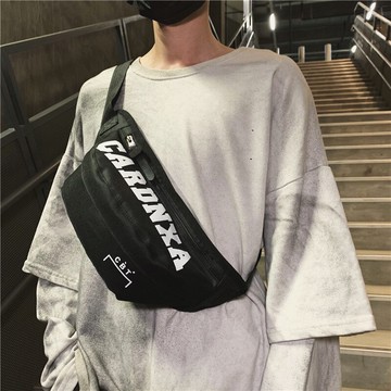 2022新款包潮ins時尚百搭小包包女腰包運動斜挎包胸包斜挎包男包