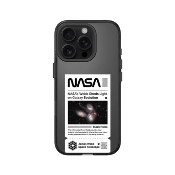 iPhone 16 Pro Clear (相機按鈕) 酷墨灰 - NASA - NASA's Space Telescope - Stephan's Quintet