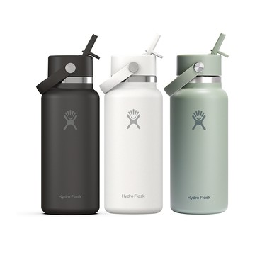 Hydro Flask 32oz/946ml 寬口 吸管 真空 保溫瓶 (高保冰 保溫 大容量)