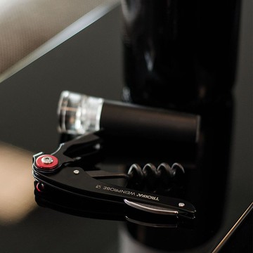 多功能侍酒師不鏽鋼小刀兼螺旋開瓶