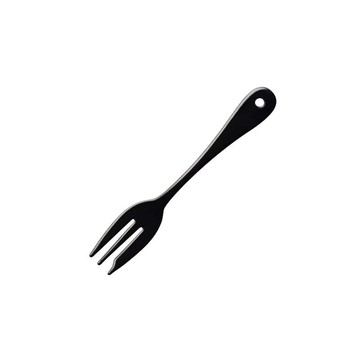 日製黑琺瑯水果甜點叉-2入 單一規格