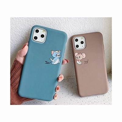 Saymi S トムとジェリー Iphone ケース 携帯カバー 携帯ケース スマホ キャラクター かわいい くすみカラー ブルー 青 茶色 ブラウン 通販 Lineポイント最大get Lineショッピング