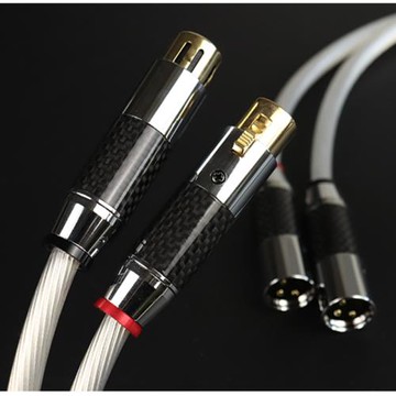 荷蘭5NOCC單晶銀發燒平衡線音響功放XLR話筒卡儂音頻線膽機信號線