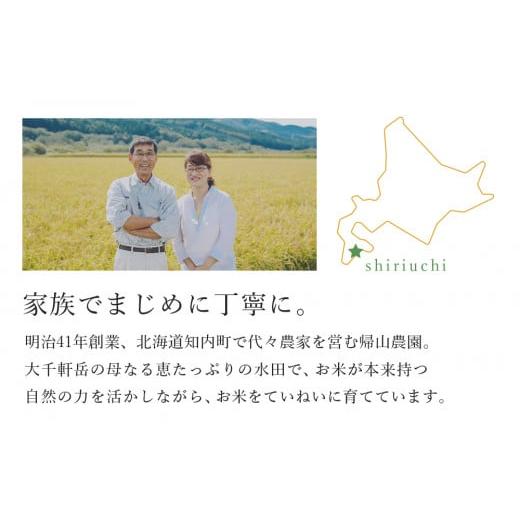 ふるさと納税 北海道 知内町 特別栽培米産地直送 玄米 ゆめぴりか 5kg×12回 《帰山農園》