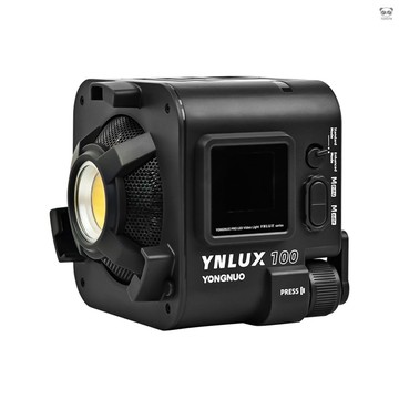 YONGNUO YNLUX100 輕亮LED補光燈 便攜手持戶外直播攝影燈 功率100W 色溫3200K-5600K 亮