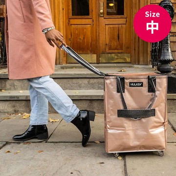 HULKEN® 浩肯包 2.0 (玫瑰金)-中/萬用包/摺疊推車/旅行必備/購物必備