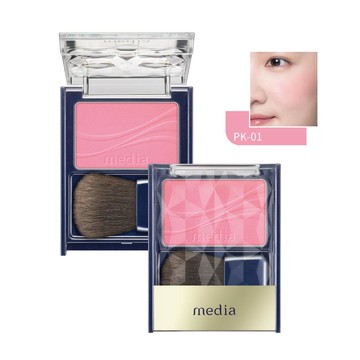 媚點 優雅柔光頰彩PK-01